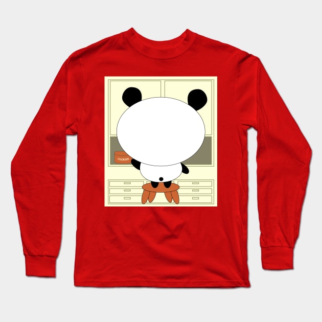 Motivational panda Long Sleeve T-Shirt by kourai